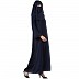Arabian abaya with naqaab set- Navy Blue Arabian abaya with naqaab set- Navy Blue